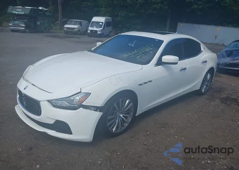 2015 Maserati Ghibli из США, поврежденный, VIN ZAM57XSA4F1148845